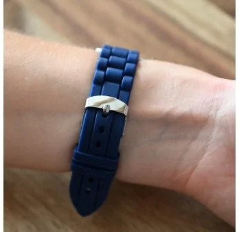 Ernest's Blue Marine Silicone Watch