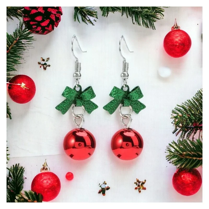 Christmas Ornament Fantasy Earrings