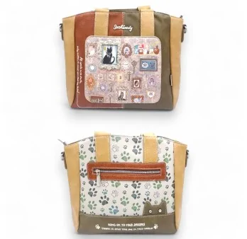 Borsa a mano Sweet Candy galleria gatto vintage