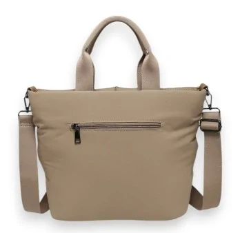 Handtasche Donna Alessia Taupe Steppjacke