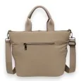 Taupe Donna Alessia Handbag Puffer