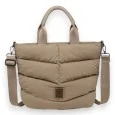 Handtasche Donna Alessia Taupe Steppjacke