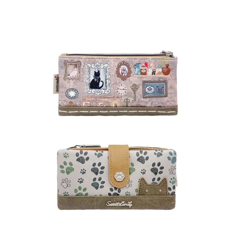 Sweet Candy Vintage Cat Wallet