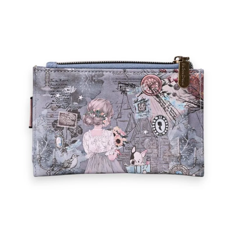 Sweet Candy Vintage Blue Wallet