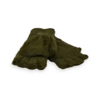 Khaki Pilou Pilou Convertible Mittens