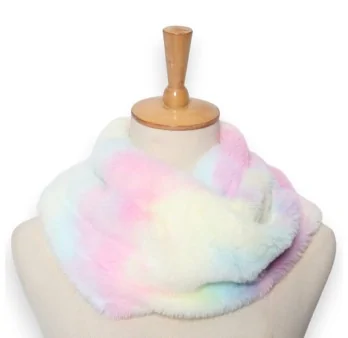 Rainbow ultra soft snood