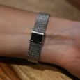 Montre bijou Ernest bracelet métal cadran strass