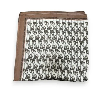 Luxury Equestrian Square Scarf