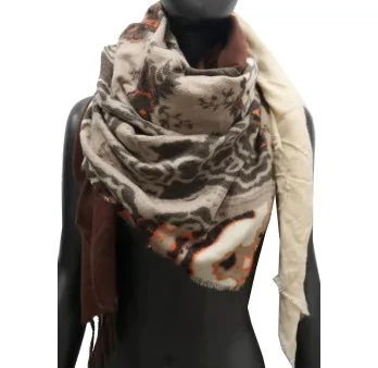 Patchwork Autumn Scarf XXL