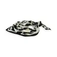 Foulard Quadrato Leopardato in Raso