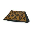 Foulard Leopardato Setoso Caramello