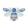 Broche Abeille Pastel Émaillée