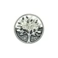 Silver Magnetic Tree of Life Small Brooch