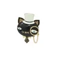 Broche Magnétique Chat Aristocrate