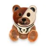 Bicolor Resin Bear Magnetic Brooch