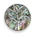 Broche magnétique Arbre de Vie Nacre Abalone