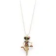 Collier doré Chat Fashion Fantaisie