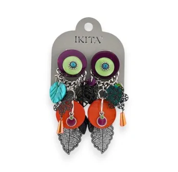 Ikita Enchanted Nature Clip-on Earrings