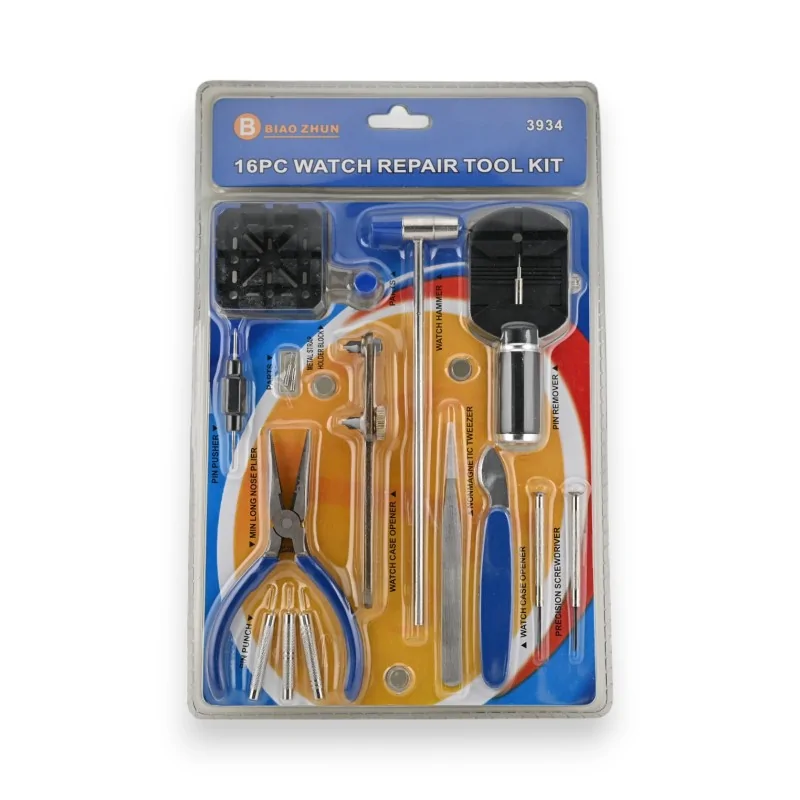 Kit Réparation Montre Biao Zhun 16 Outils