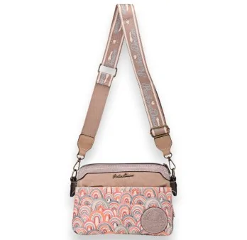 Bolso Bandolera Sweet Candy Urban Vintage Rosa topo