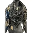 Luxury Four-Sided Patchwork Scarf Quattro