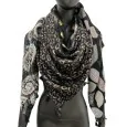 Four-sided Patchwork Quattro Viscose Scarf