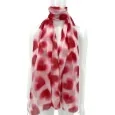 Foulard Romance Cœurs Rouge