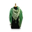 Foulard Patchwork Quatre Saisons Vert Émeraude