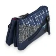 Cartera Patchwork Mélanie Paris Azul