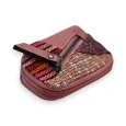 Melanie Paris Pink Patchwork Wallet