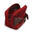 Ethnic Patchwork Wallet Red Melanie Paris