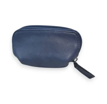 Melanie Paris Blue Patchwork Wallet