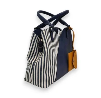 Borsa Marina Navy Stripe