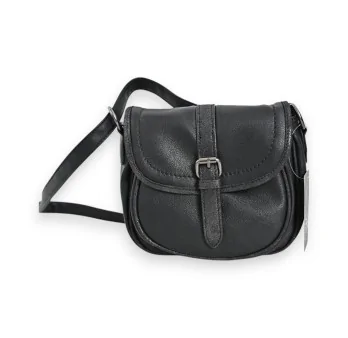 Bolso bandolera Vintage Mélanie Paris Negro