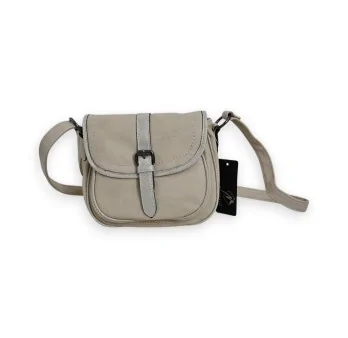 Borsa a tracolla vintage Mélanie Paris beige