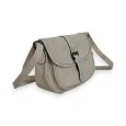 Bolso bandolera vintage Mélanie Paris beige