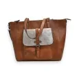 Bolso de Mano Mélanie Paris Classic Chic Camel