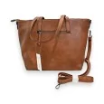 Bolso de Mano Mélanie Paris Classic Chic Camel