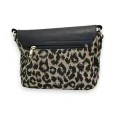 Black Leopard Crossbody Bag Mélanie Paris