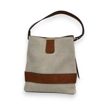 Bolso Cubo Elegancia Lino Mélanie Paris