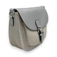 Bolso Bandolera Mélanie Paris Lino y Plata