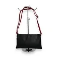 Melanie Paris Ethnic Tribal Crossbody Bag Red and Black