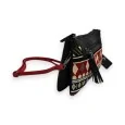 Melanie Paris Ethnic Tribal Crossbody Bag Red and Black