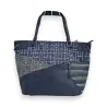 Bolso de mano Mélanie Paris Patchwork Azul Marino