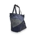 Bolso de mano Mélanie Paris Patchwork Azul Marino