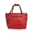 Bolso de Mano Patchwork Rojo Mélanie Paris