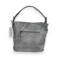 Bolso de mano patchwork Mélanie Paris gris