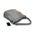 Bolso de mano patchwork Mélanie Paris gris