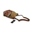 Bolso bandolera Mélanie Paris Patchwork Camel