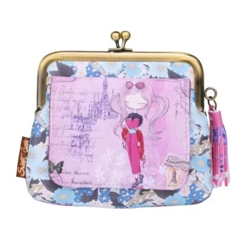 Porte-monnaie rose et bleu Sweet & Candy